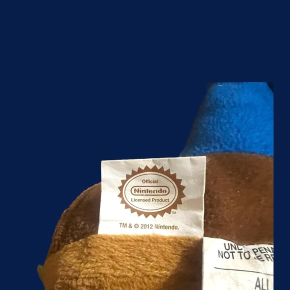 Large 23" Super Mario Brothers MARIO Plush Doll Figure Closable Back Pouch - Picture 8 of 8